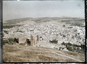 Image représentant Panorama de Fès el Bali depuis le fort Chardonnet vers le sud-est