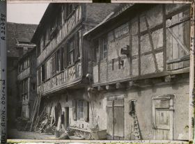 Image représentant France, Obernai, Cour de Vieille Maison
