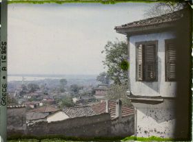 Image représentant Grèce, Salonique, Vue prise de la Ville haute