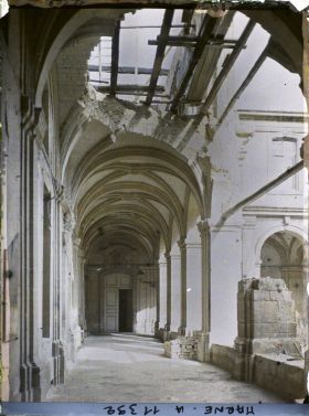 Image représentant Ruines des hospices civils, rue Eugène Wiet (?)