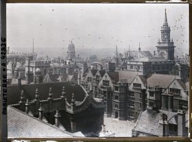 Image représentant Panorama en direction de l'ouest avec le collège Brasenose