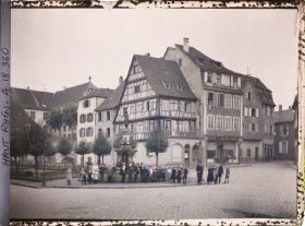 Image représentant France, Colmar, Schawarzenberg Platz (La fontaine Rosselmann)