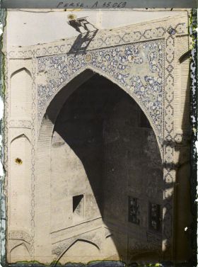 Image représentant Détail de faïences du palais d'Ali Qapu ?