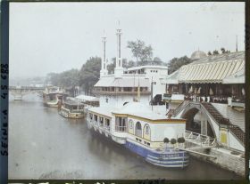 Image représentant L'Exposition des arts décoratifs, Grande-Bretagne, Le restaurant britannique par Gaston et Robertson, le restaurant turc par Fildier et Raymond