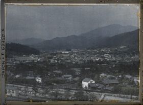 Image représentant Panorama de la ville depuis la terrasse de l'hôtel Miyako vers nord-ouest