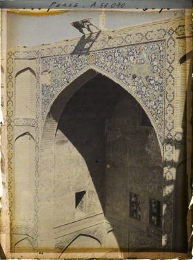 Image représentant Détail de faïences du palais d'Ali Qapu ?