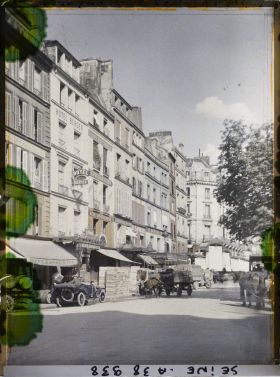 Image représentant La rue Berger bordant la place des Innocents