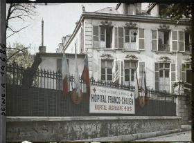 Image représentant Hôpital auxiliaire Franco-Chilien 405 au 185 faubourg Saint-Honoré
