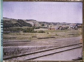 Image représentant Panorama pris du train allant vers Christiania