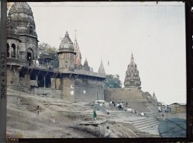 Image représentant Manikarnika, ghat de crémation
