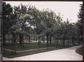 Image représentant Carrefour d'allées proche de la dépendance, près de l'angle nord-ouest du verger-roseraie