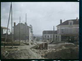 Image représentant France, Clermont en Argonne, Carrefour des routes de Verdun et Ste Ménéhould