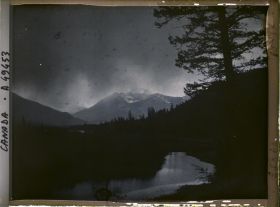 Image représentant Canada, Banff, L' orage est arrivé