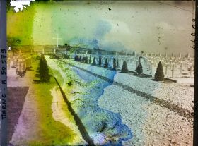 Image représentant France, Bligny, Cimetière Italien, allée Centrale