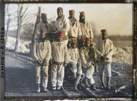 Image représentant France, Ham, Tirailleurs Sénégalais au travail