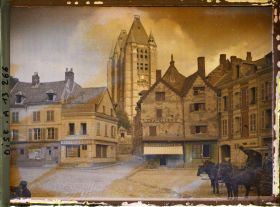 Image représentant France, Noyon, Place du marché au blé