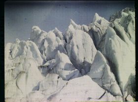 Image représentant France, Les Alpes, Les Bossons - Galacier des Bossons, lieu dit des " Pyramides " (séracs)