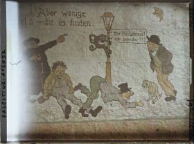 Image représentant Fresque sur un mur du cellier de l'Ecole de la Salle (ou Frères des Ecoles chrétiennes)