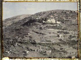 Image représentant Panorama vers Beit Ed-dine avec ses cultures en terrasses