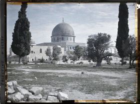 Image représentant Vue sud-ouest du Dôme du Rocher (Qubbat al Sakhra)