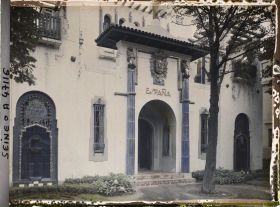 Image représentant L'Exposition des arts décoratifs, Pavillon de l'Espagne, architecte Pascolo Bravo