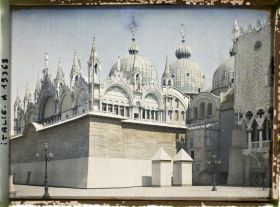 Image représentant Basilique San Marco avec protections anti-bombardement