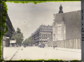 Image représentant Travaux boulevard Haussmann, à l'angle de la rue Taitbout