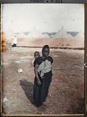 Image représentant Portrait d'une épouse de tirailleur sénégalais