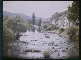 Image représentant France, Strasbourg, Le petit Rhin avant Kehl