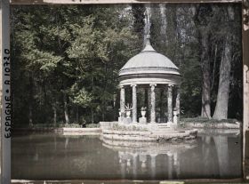 Image représentant Espagne, Aranjuez, Autre vue du même lac