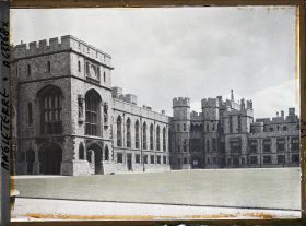 Image représentant La haute cour du château de Windsor