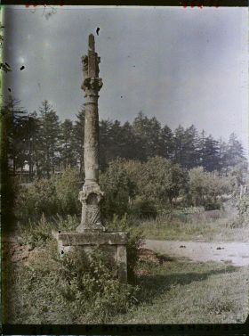 Image représentant France, Thiaucourt, Vieux Calvaire endommagé pendant la Guerre