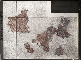 Image représentant Carte intitulée " Les origines du peuplement de la Šumadija "