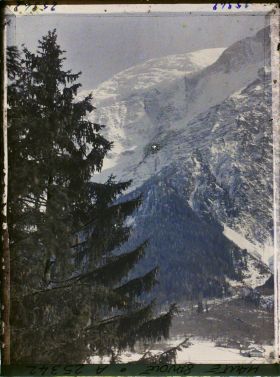 Image représentant France Les Alpes, Vallée de Chamonix, Paysage vers le Dôme du Goûter
