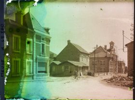 Image représentant France, Vigneulles, Grande Rue vers l'Hôtel de Ville