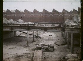 Image représentant France, Armentières, Ruines & tissage en reconstruction