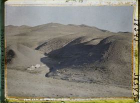 Image représentant Le campement de la Mission d'Etude des Chemins de fer de l'Afghanistan