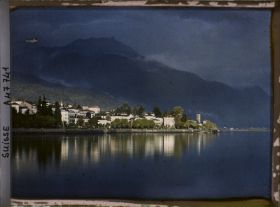 Image représentant Panorama de Muralto, Rivapiana et le lac Majeur par temps d'orage