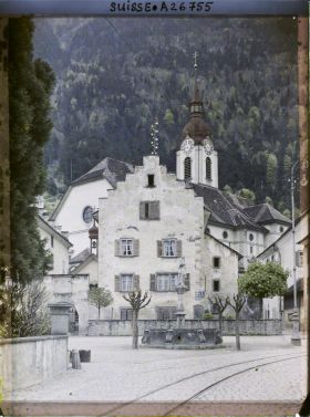 Image représentant La Fremdenspital et l'église Saint-Martin