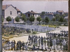 Image représentant France, Chalons s/Marne, Vue vers les tombes Musulmanes