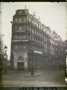 Image représentant Angle du boulevard Haussmann et de la rue Auber