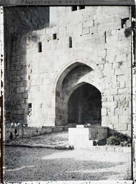 Image représentant Entrée de la citadelle par la Porte de David, dite Porte de Sion