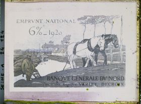 Image représentant Affiche pour l'emprunt national de 1920, Banque générale du Nord