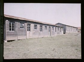 Image représentant France, Vacherauville, Maisons provisoires en bois