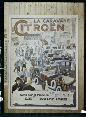 Image représentant Affiche La Caravane Citroën
