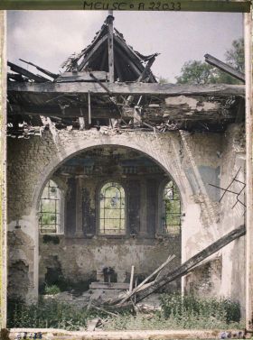 Image représentant France, Apremont, Intérieur de l'Eglise : l'abside