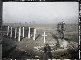 Image représentant Tombes chrétiennes et musulmanes