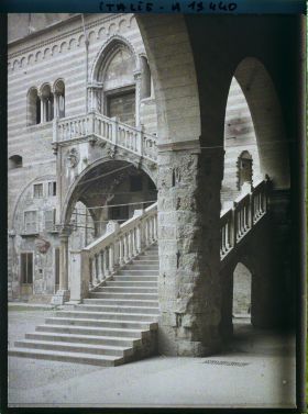 Image représentant Escalier du palazzo della Ragione