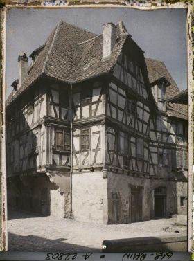 Image représentant France, Obernai, Vieille Maison Stern Platz