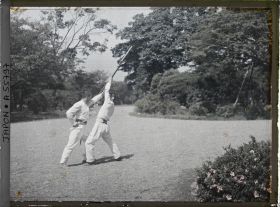 Image représentant Ecole de gymnastique militaire, entraînement aux arts martiaux Kendo (escrime japonaise)